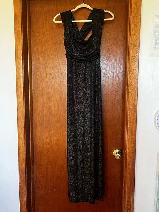 Lucy in the Sky Dresses & Skirts - Lucy in the Sky Black Sparkle Maxi Event Dress